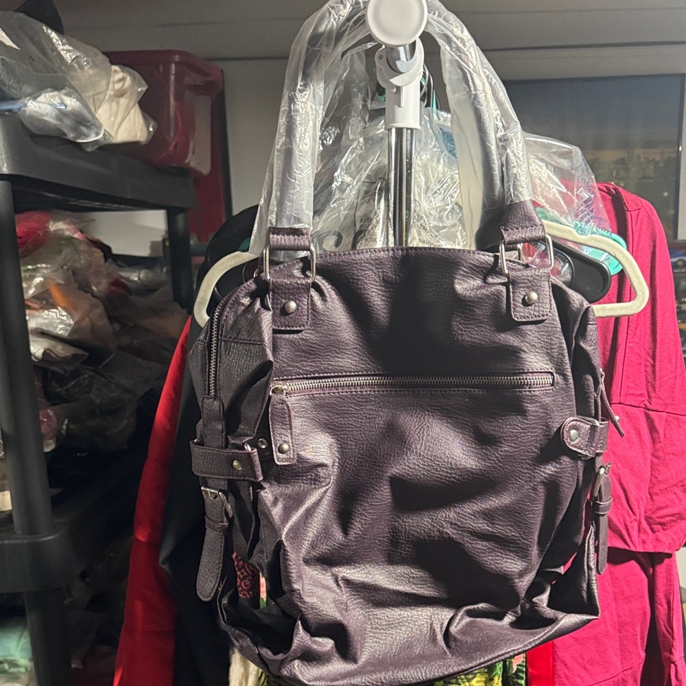 Avon Deep Purple Tote Bag